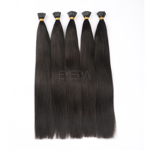 Premium 100 real human remy i tip hair extensions CX090